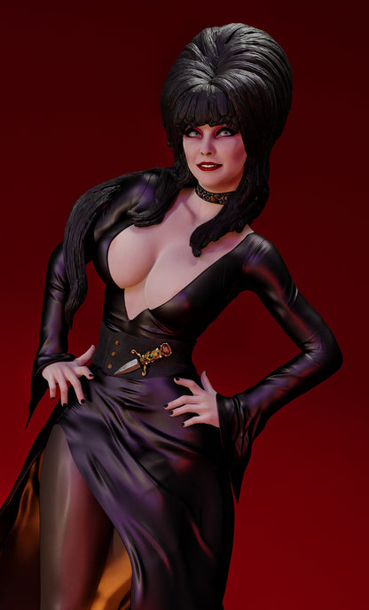 Elvira - Evil Mistress Statue