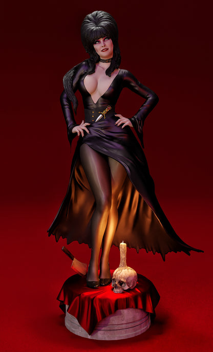 Elvira - Evil Mistress Statue