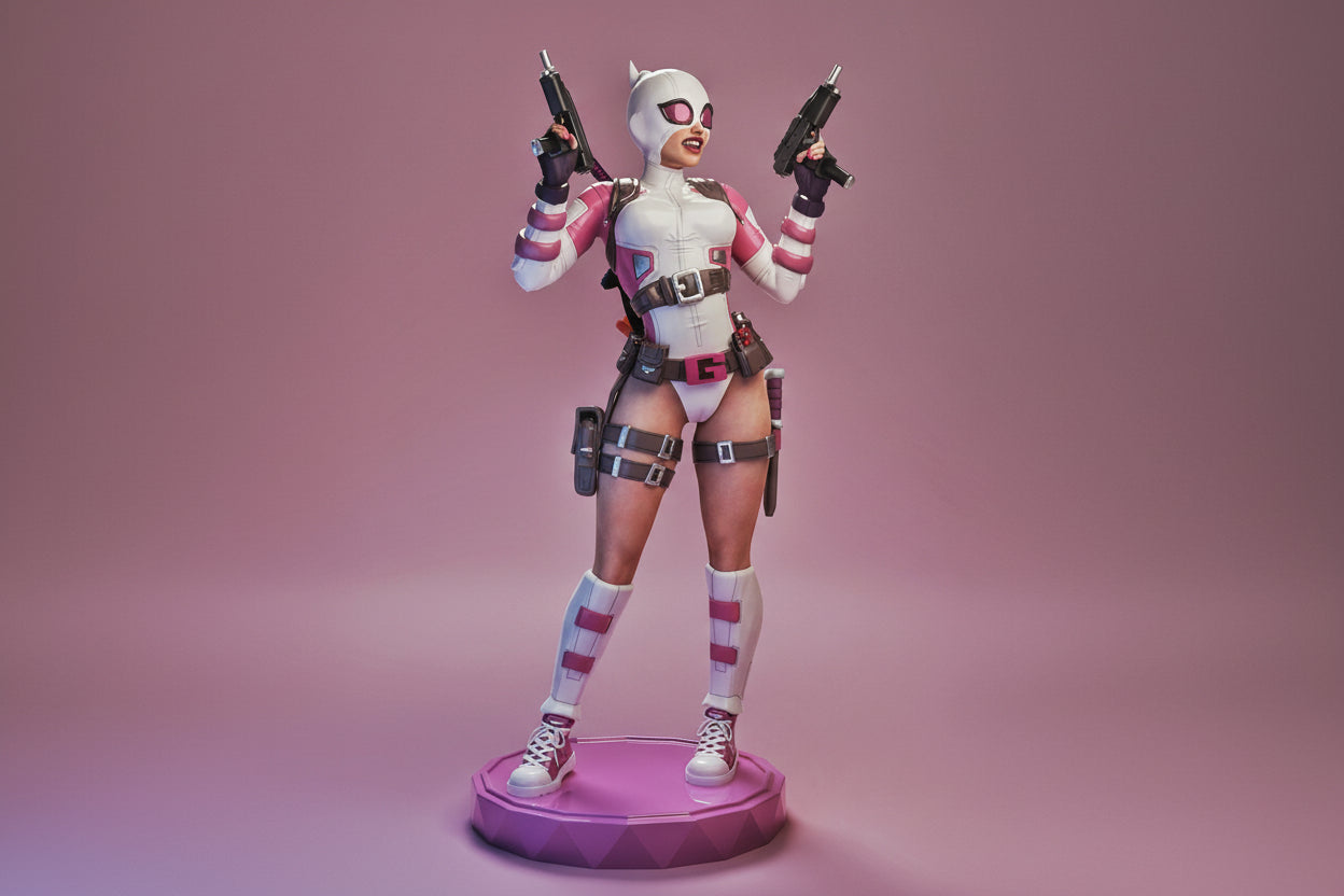 Gwenpool Statue