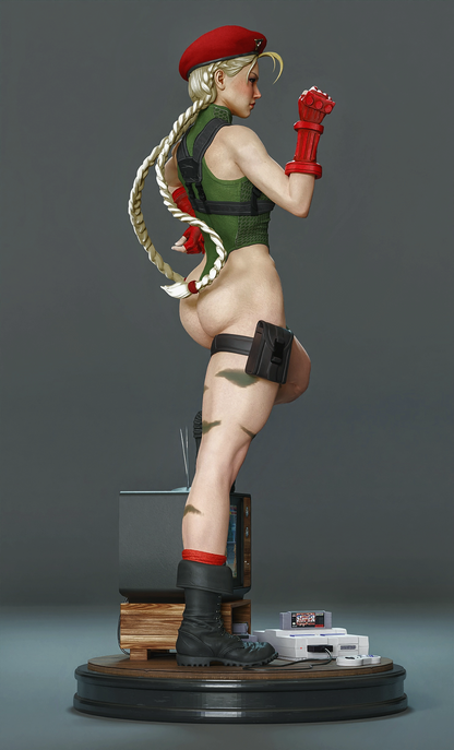 Cammy Statue 3D-Printed Kit