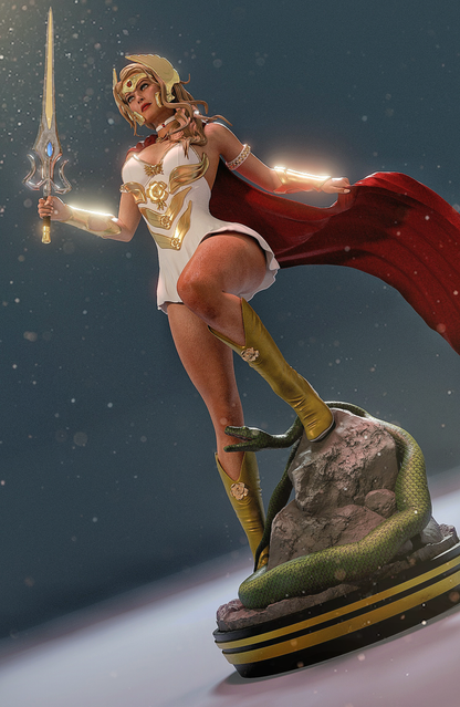 Princess Of Power Statue 3D-Printed Kit
