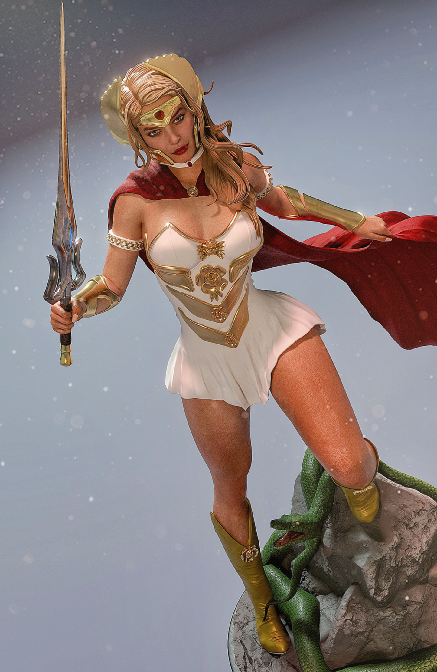 Princess Of Power Statue 3D-Printed Kit