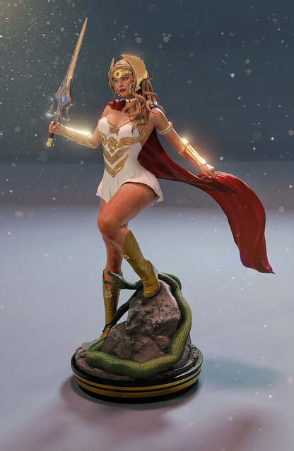 Princess Of Power Statue 3D-Printed Kit
