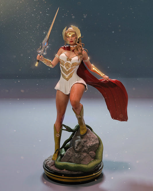 Princess Of Power Statue 3D-Printed Kit
