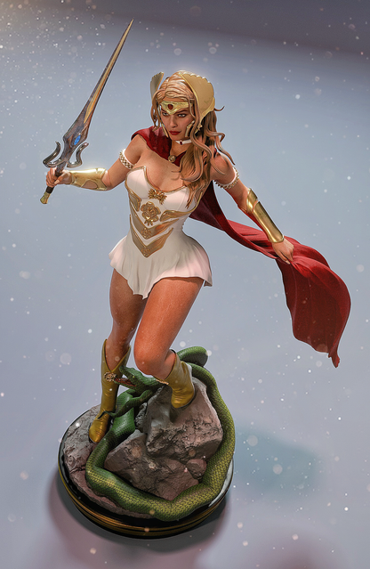 Princess Of Power Statue 3D-Printed Kit