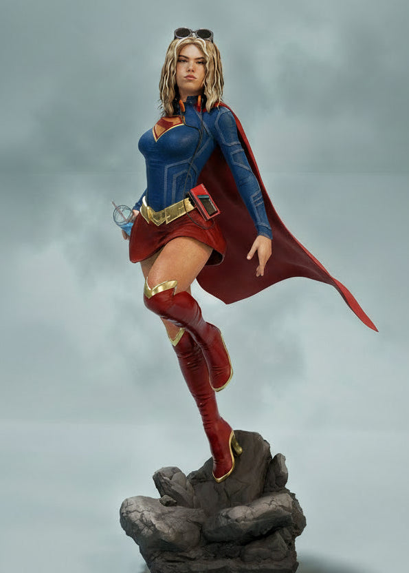Supergirl Statue