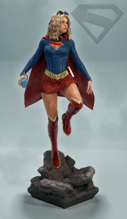 Supergirl Statue