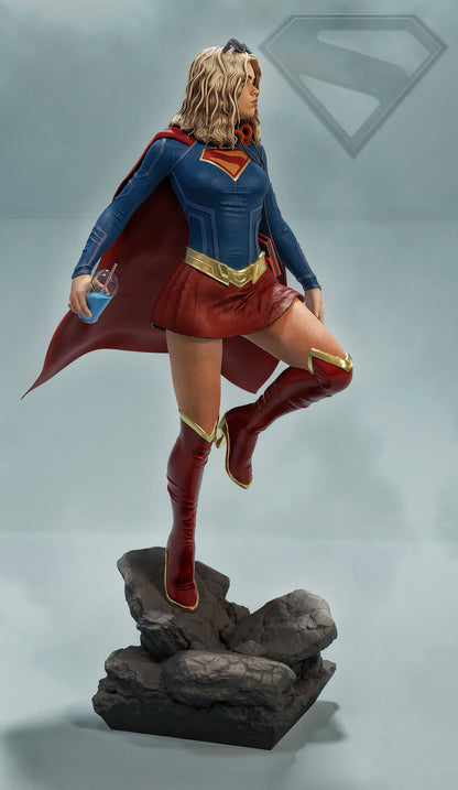 Supergirl Statue