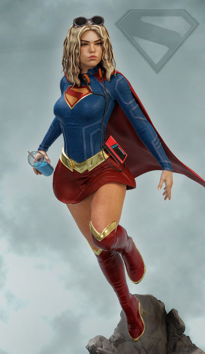 Supergirl Statue
