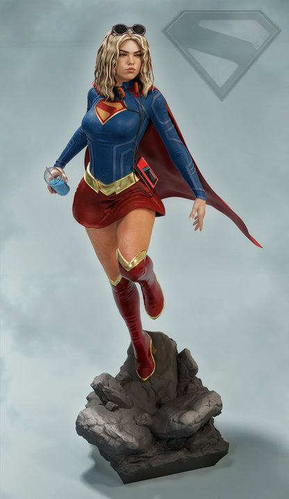 Supergirl Statue