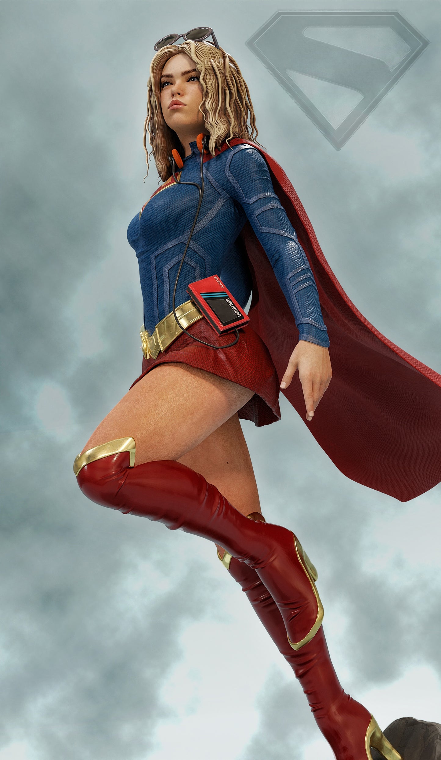 Supergirl Statue