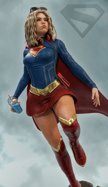 Supergirl Statue