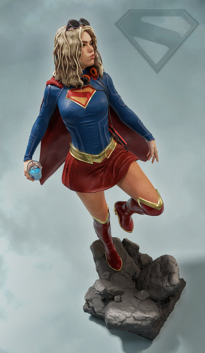 Supergirl Statue