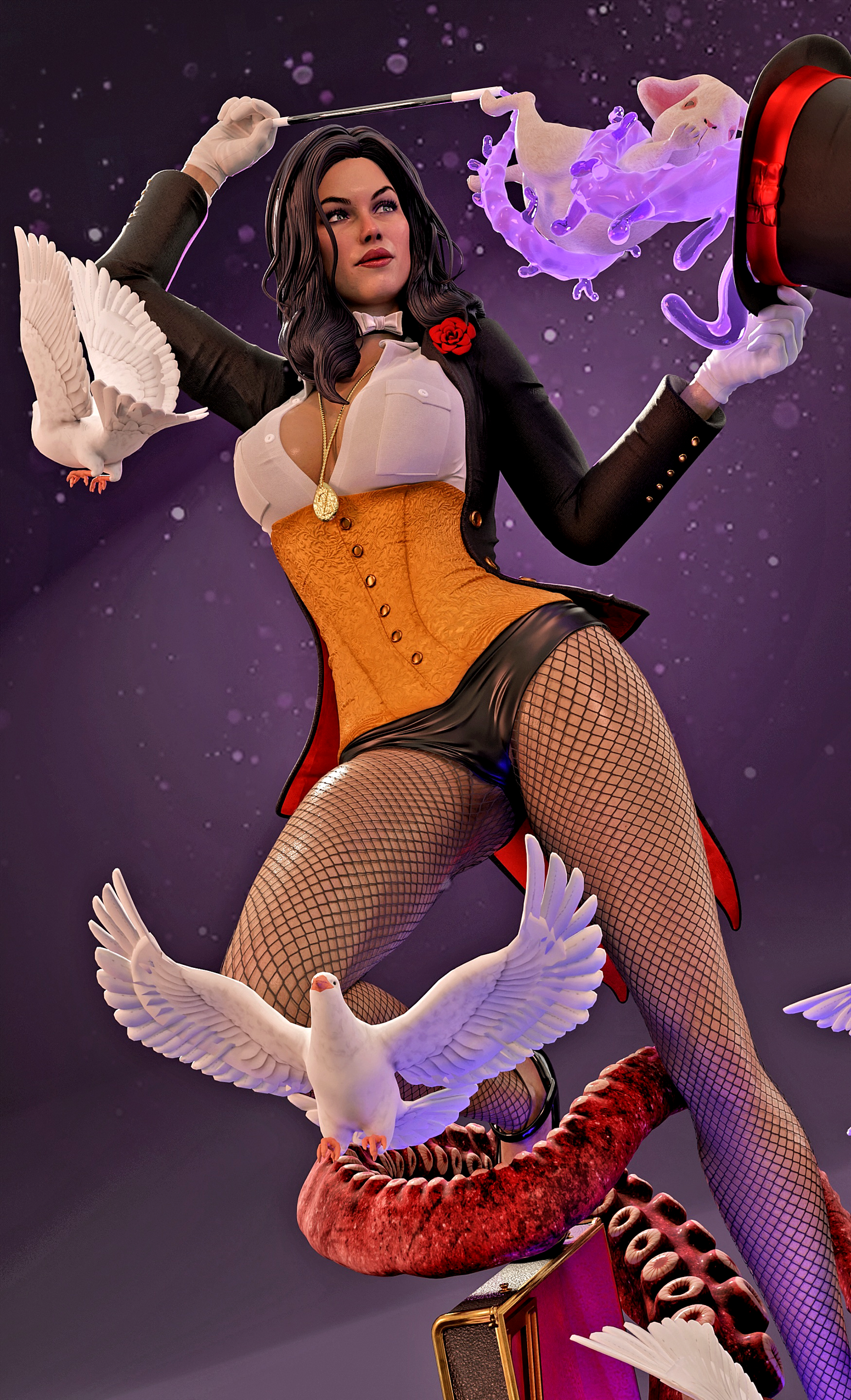 Zatanna Statue