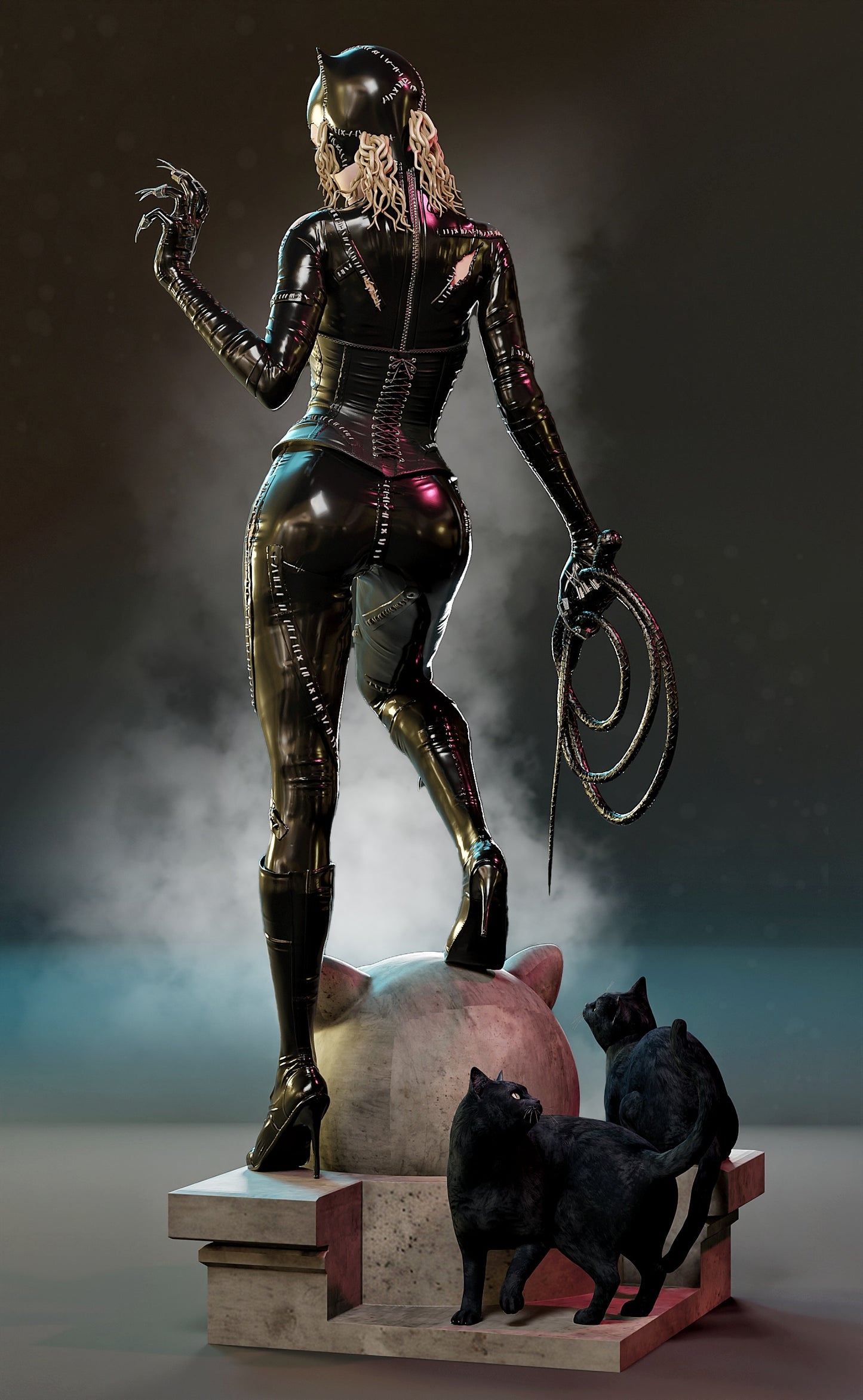 Catwoman (Michelle) Statue