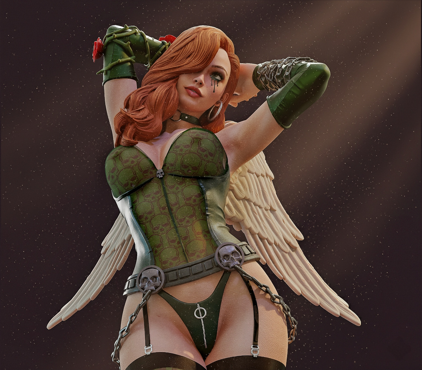 Cry For Dawn Statue 3D-Printed Kit