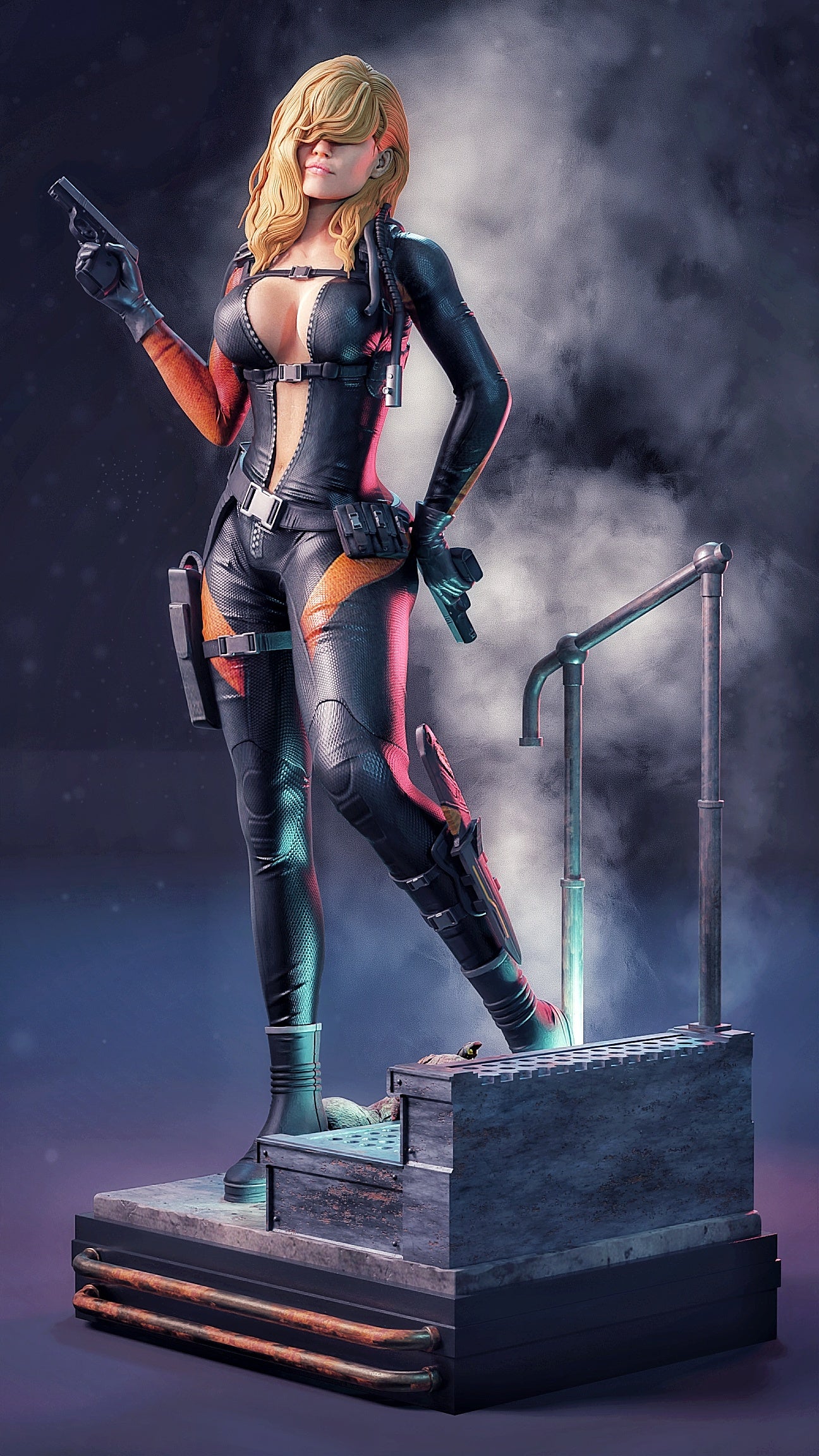 Rachel Foley Statue 3D-Printed Kit