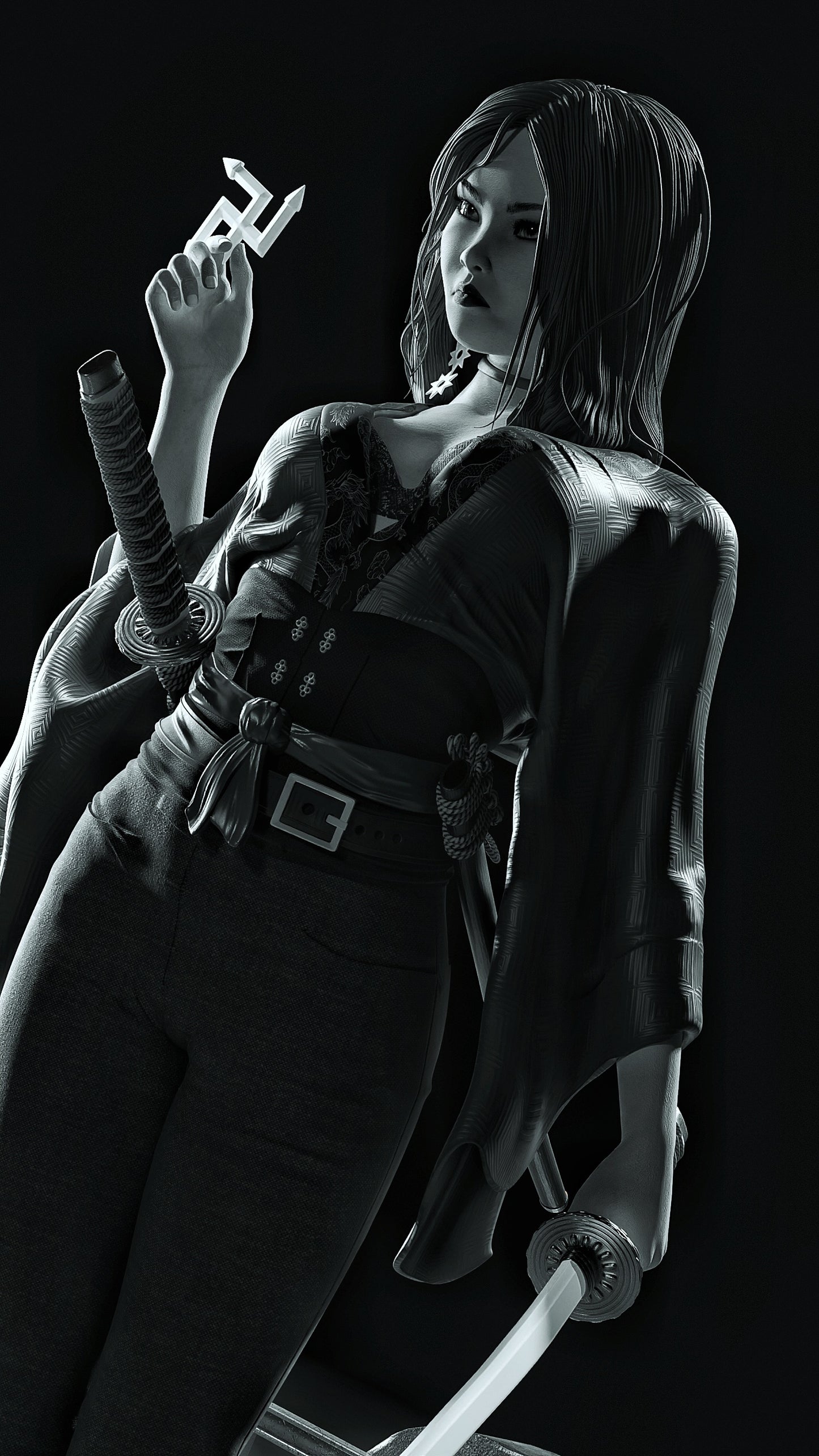 Miho Statue 3D-Printed Kit