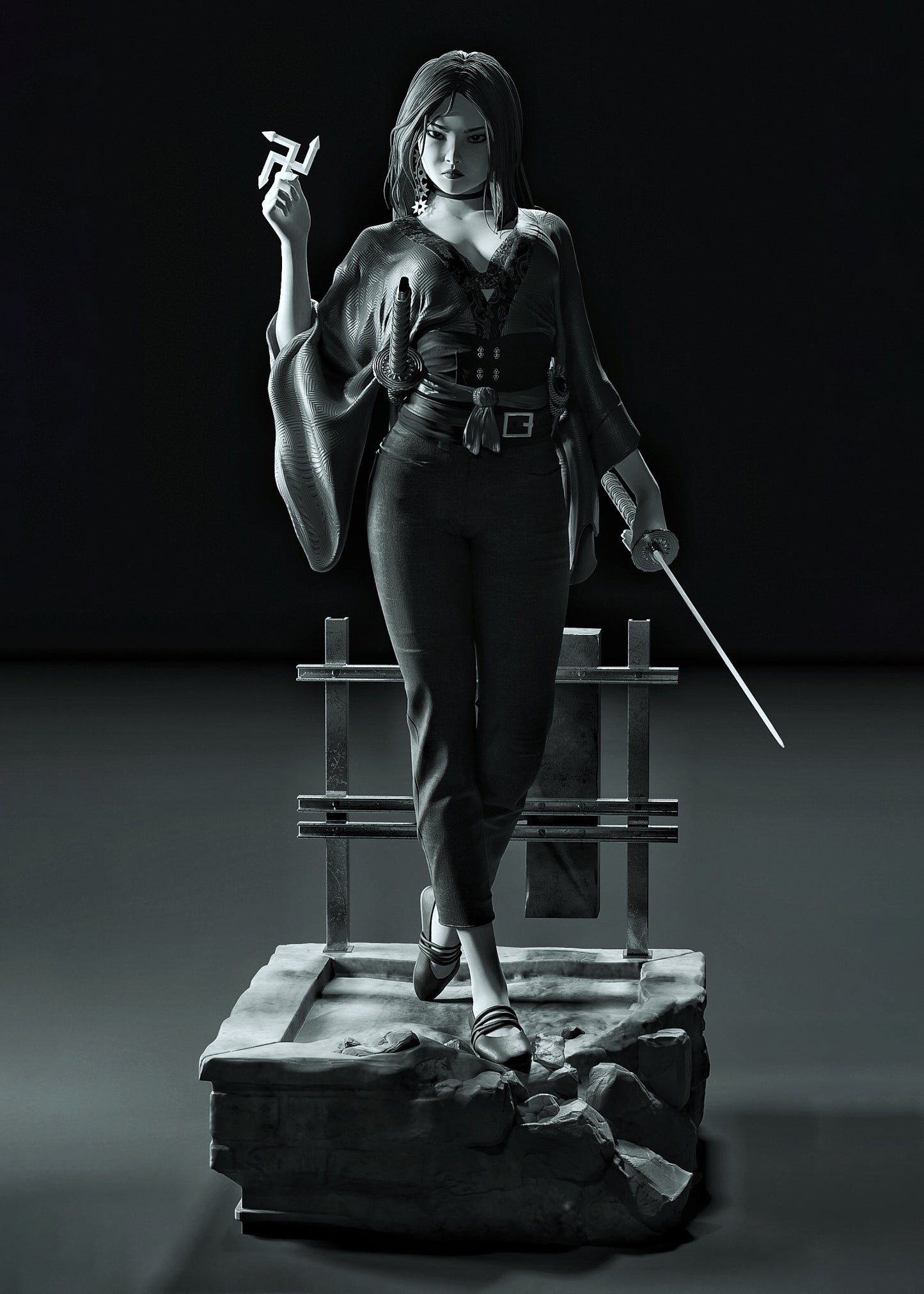 Miho Statue 3D-Printed Kit