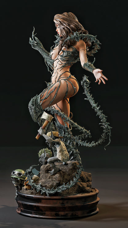 Witchblade Statue 3D-Printed Kit
