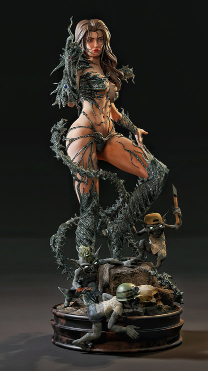 Witchblade Statue 3D-Printed Kit