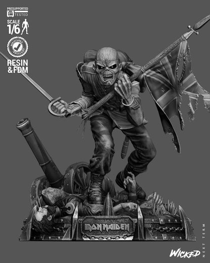 Eddie Statue 3D-Printed Kit