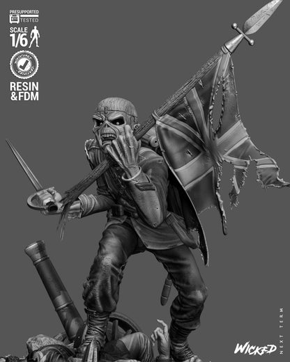 Eddie Statue 3D-Printed Kit
