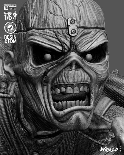 Eddie Statue 3D-Printed Kit