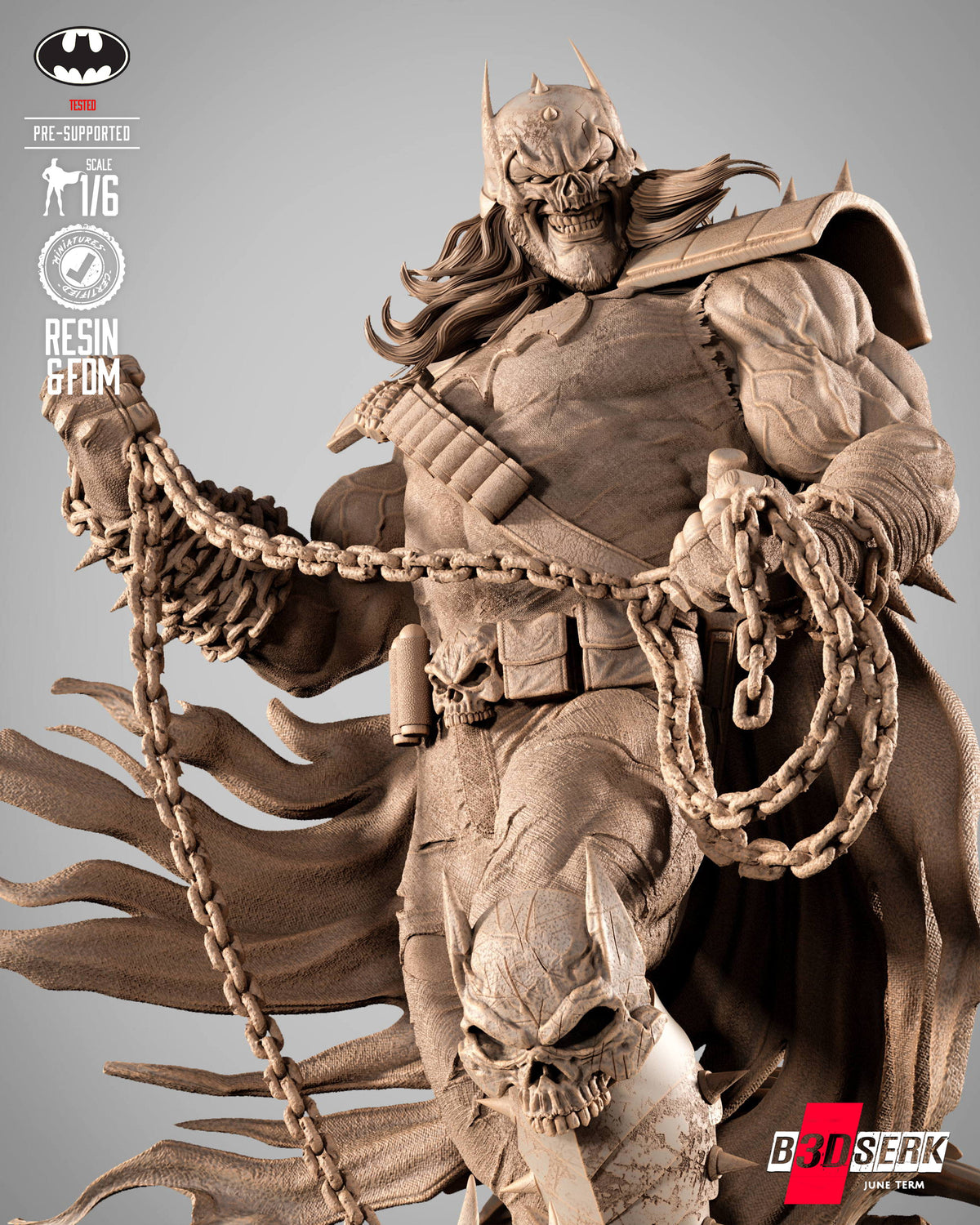 Batman Who Frags Statue