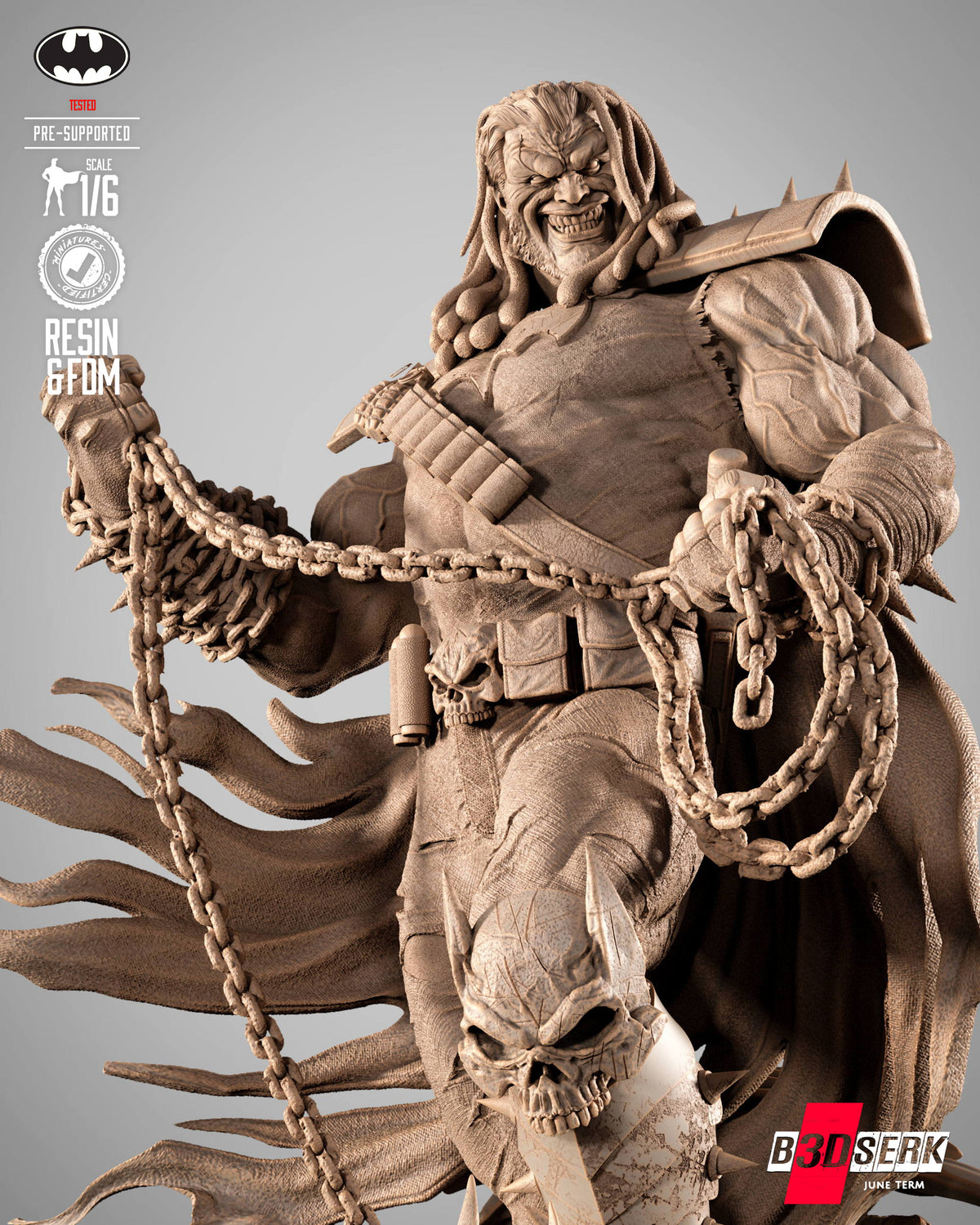 Batman Who Frags Statue