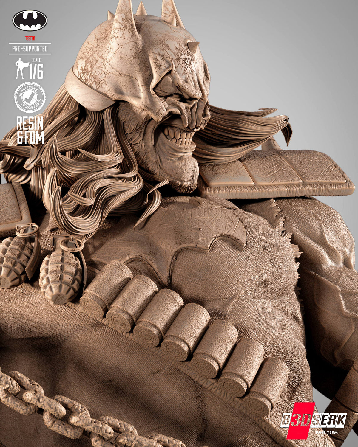 Batman Who Frags Statue