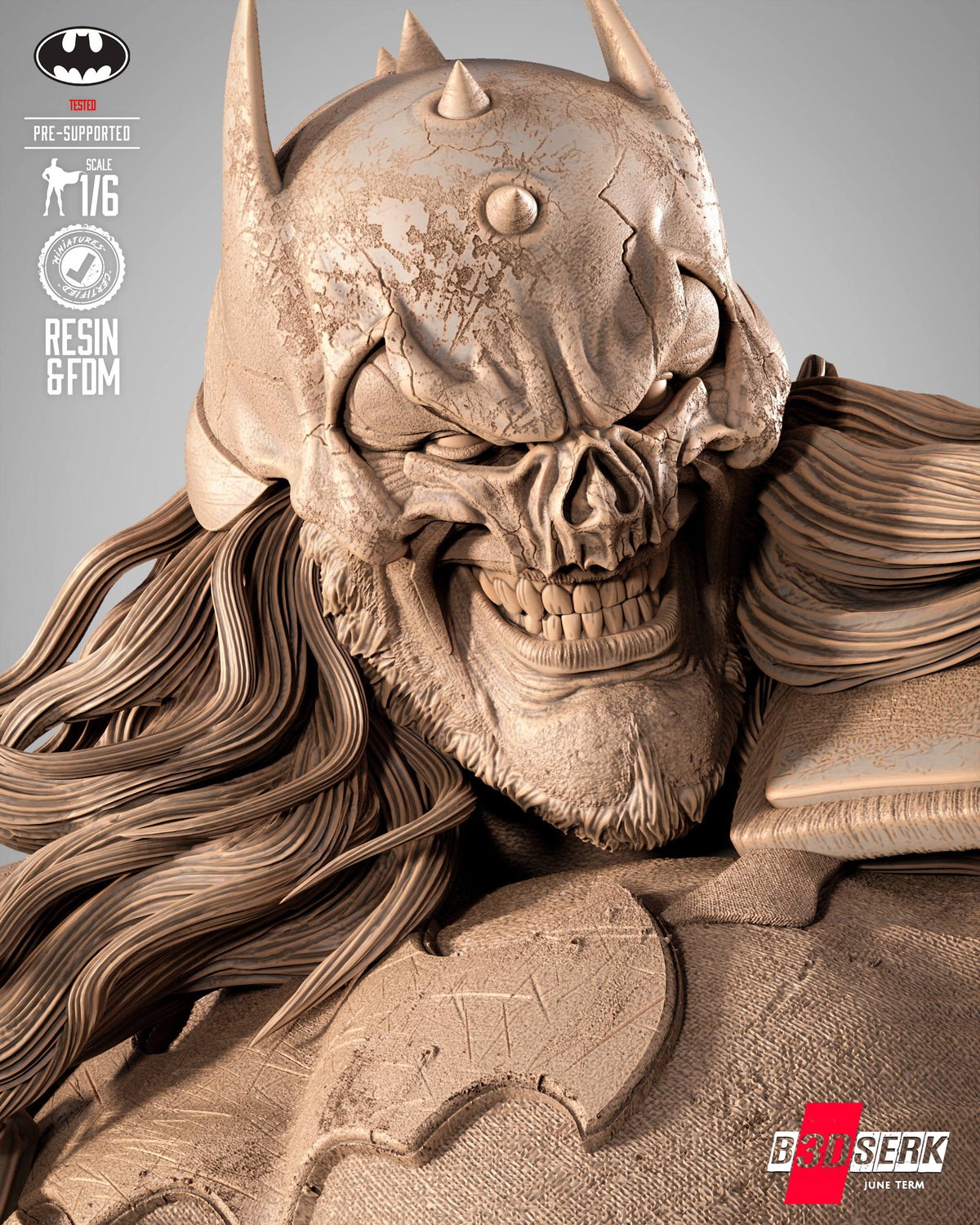 Batman Who Frags Statue