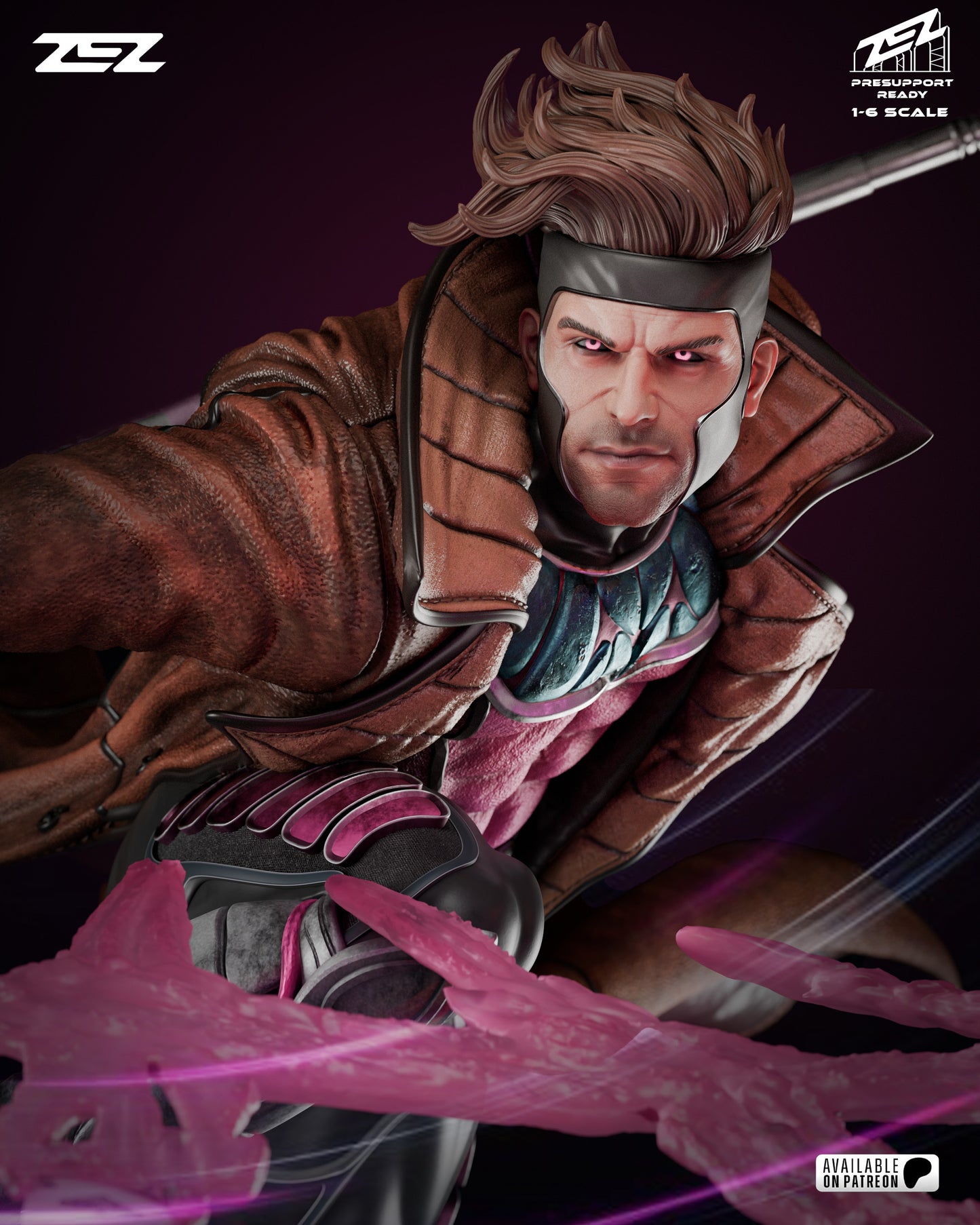 Gambit Statue