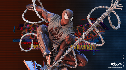 Scarlet Spider Statue