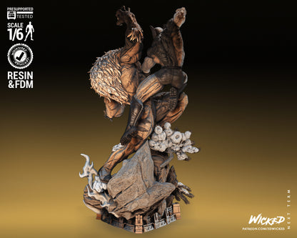 Wolverine VS Sabretooth Diorama