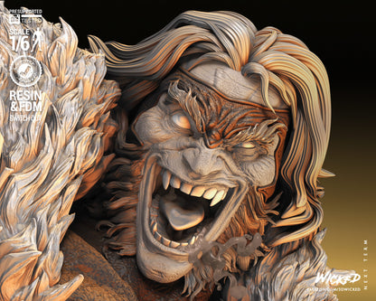 Wolverine VS Sabretooth Diorama