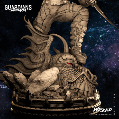 Drax Guardians Of The Galaxy Statue