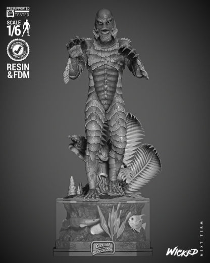 Creature Of The Black Lagoon Statue