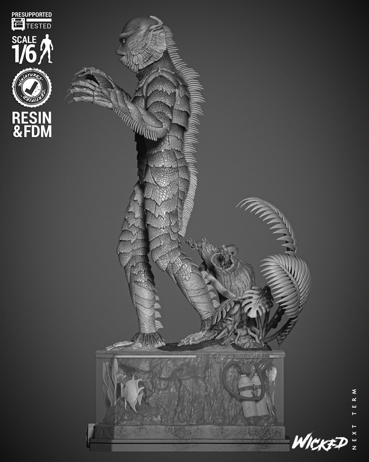 Creature Of The Black Lagoon Statue