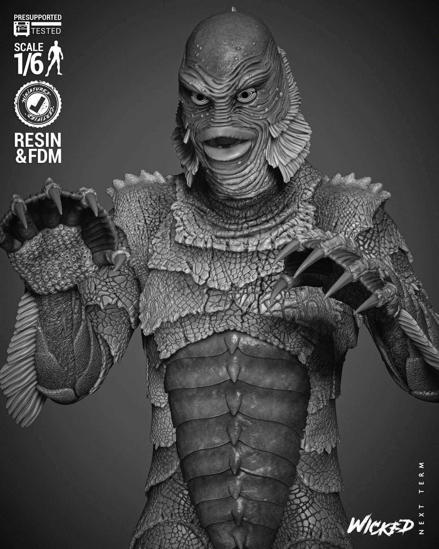 Creature Of The Black Lagoon Statue