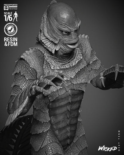 Creature Of The Black Lagoon Statue