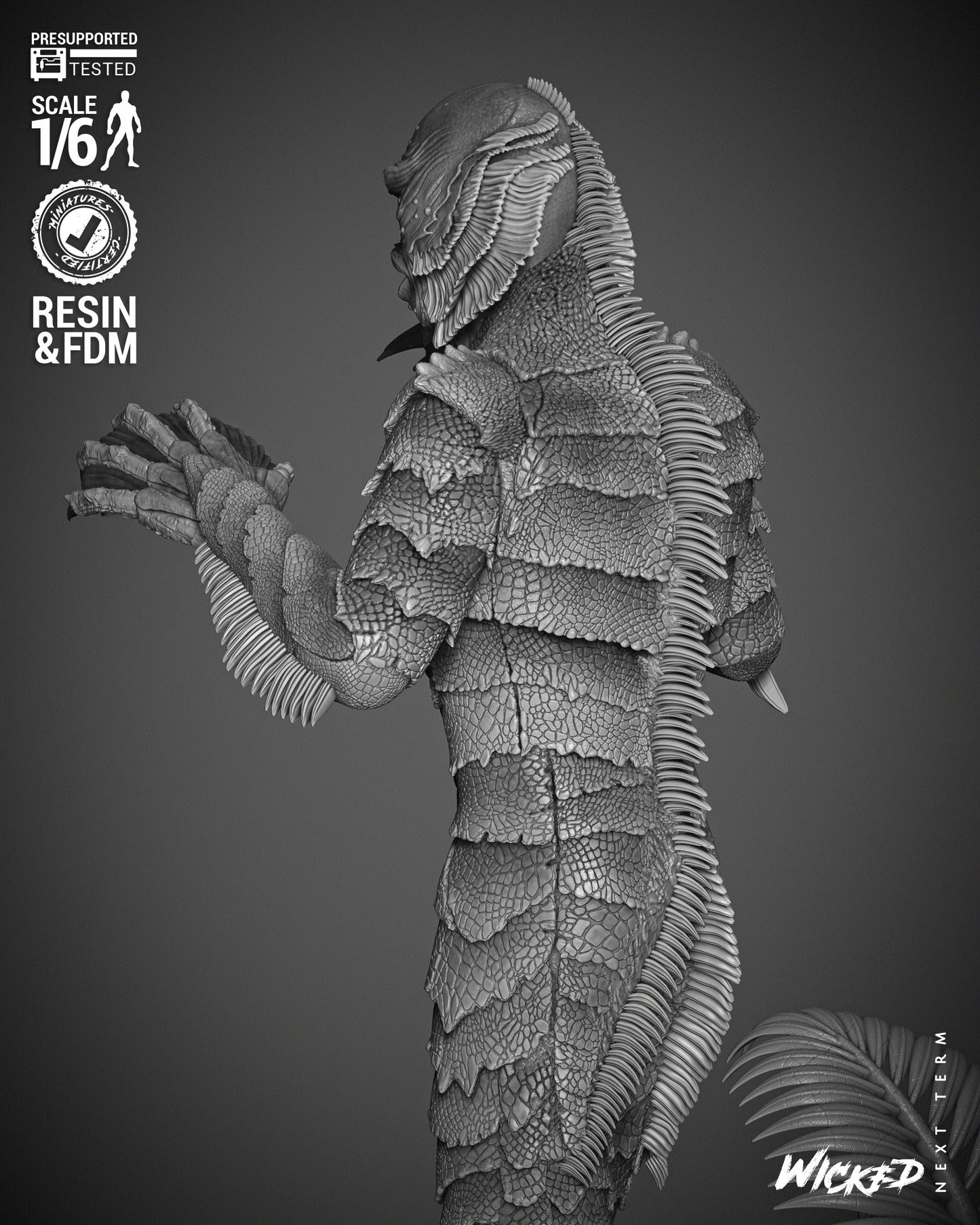 Creature Of The Black Lagoon Statue