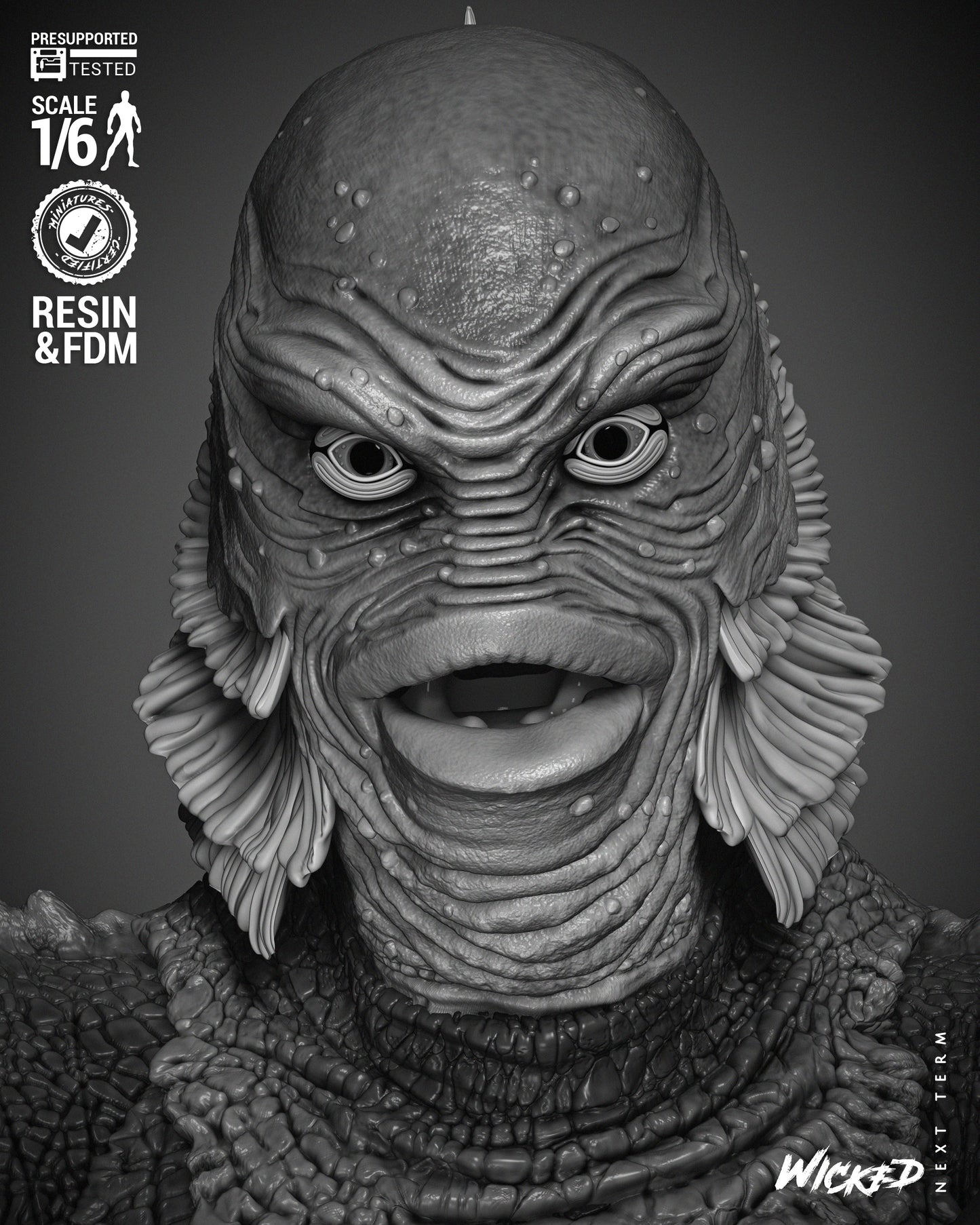 Creature Of The Black Lagoon Statue