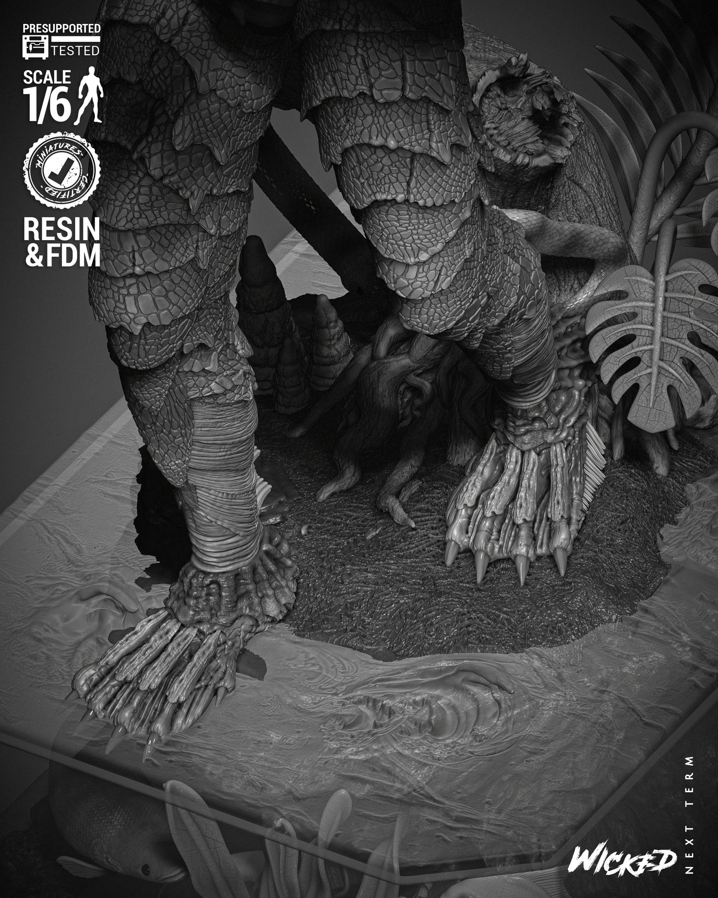 Creature Of The Black Lagoon Statue