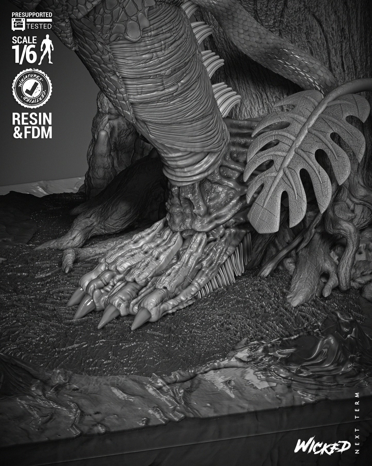 Creature Of The Black Lagoon Statue