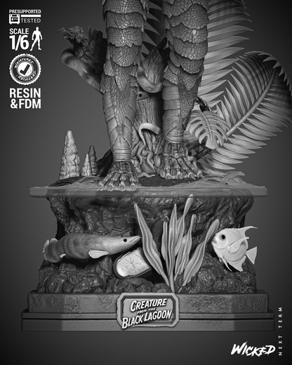 Creature Of The Black Lagoon Statue