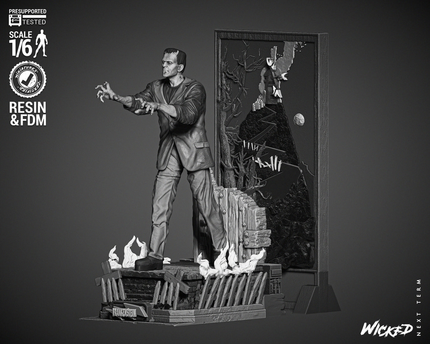 Frankenstein's Monster Statue
