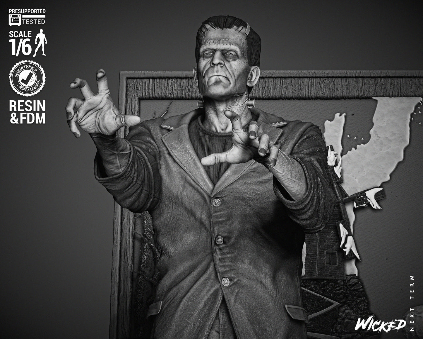 Frankenstein's Monster Statue