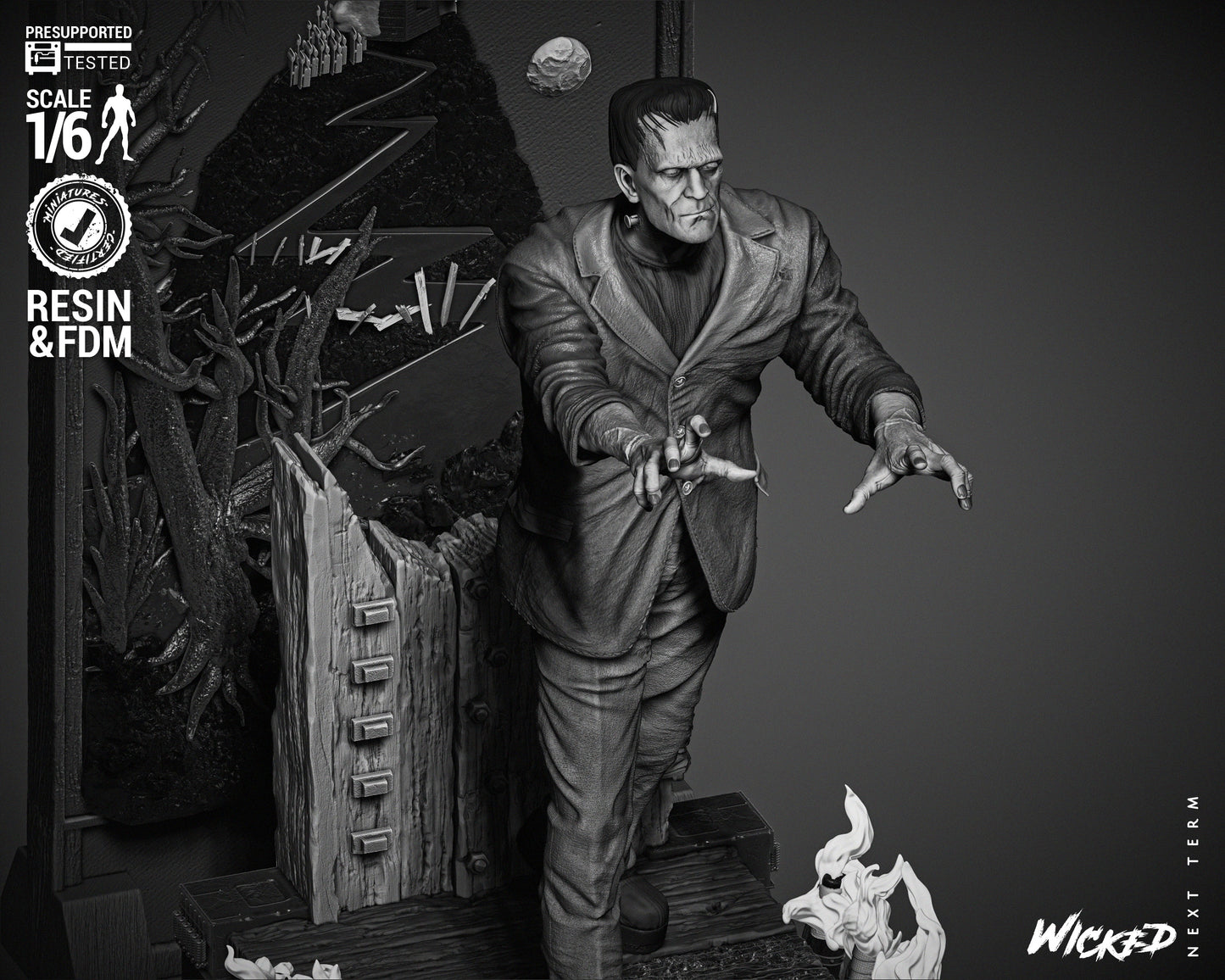 Frankenstein's Monster Statue