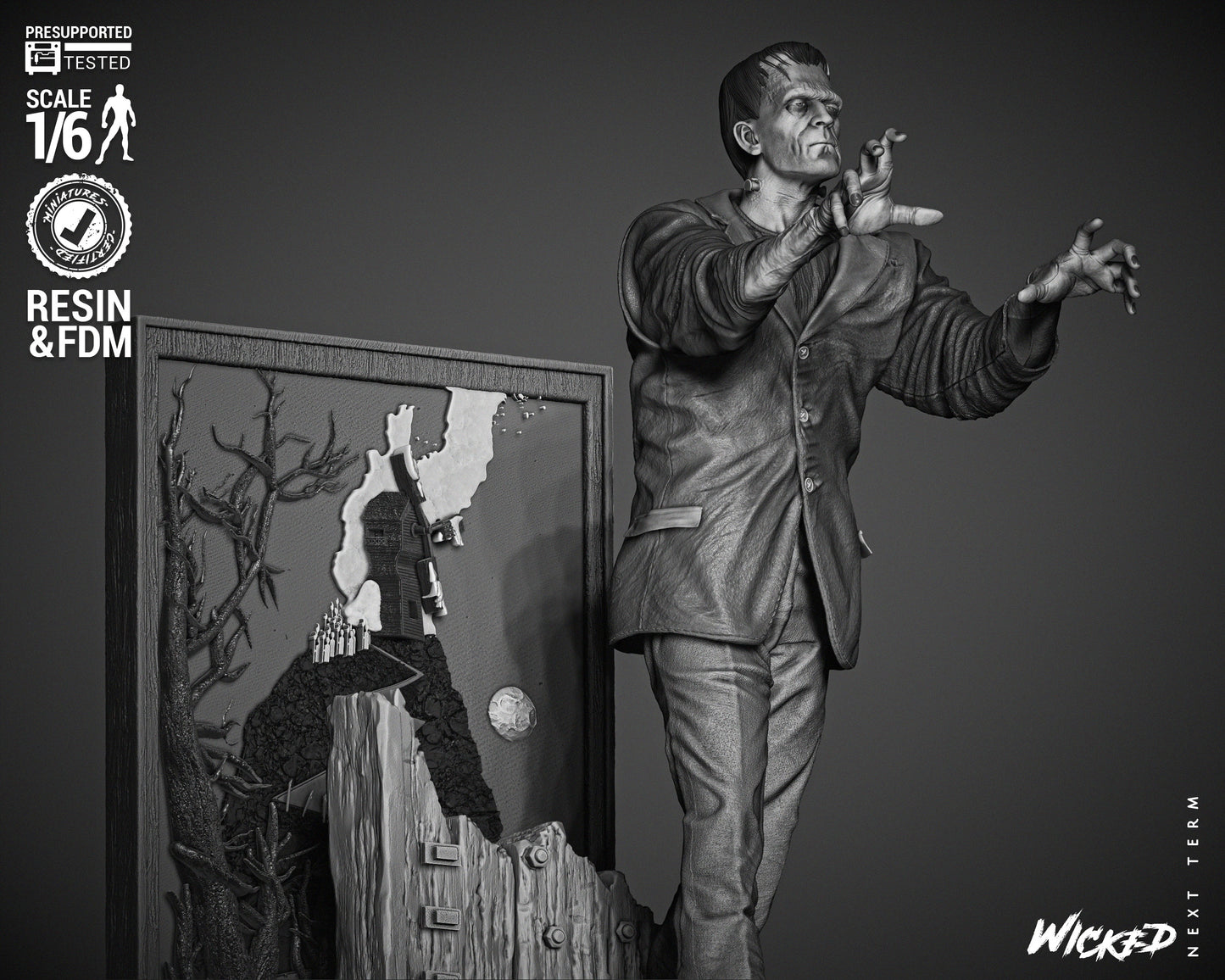 Frankenstein's Monster Statue